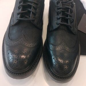 Rag & Bone Wingtip Mens Black Shoes 41/8 *NEW